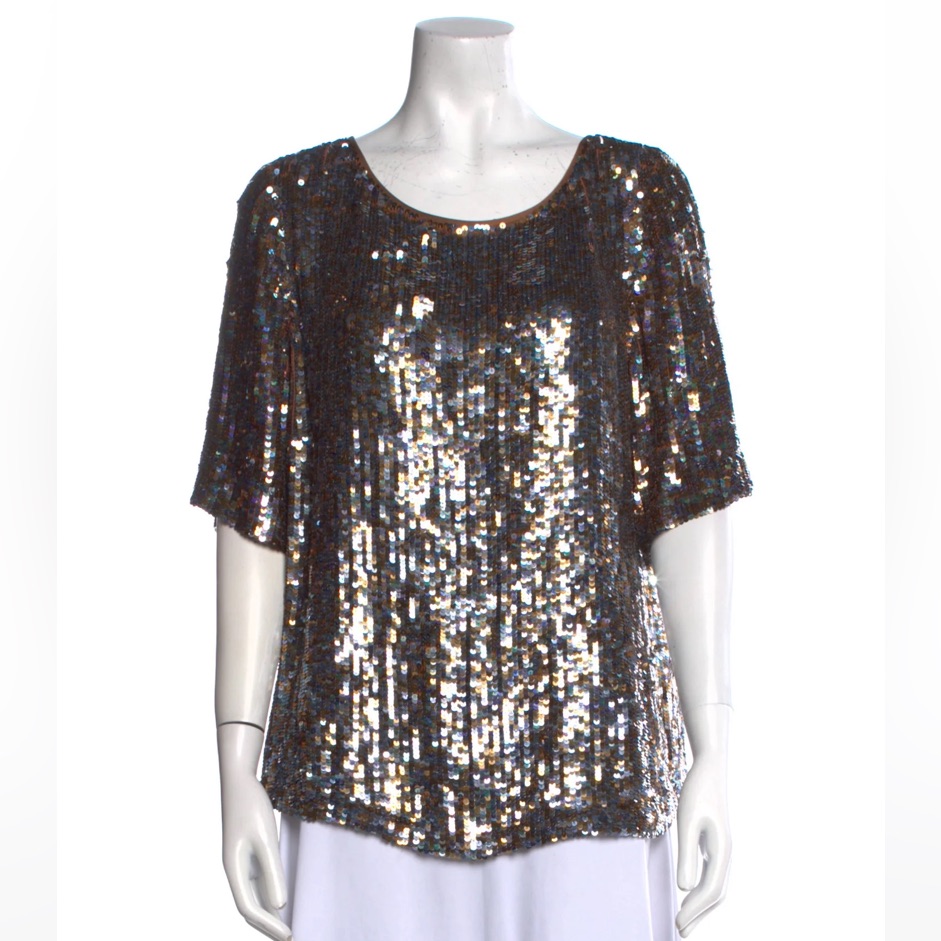St. John Sequin Shirt